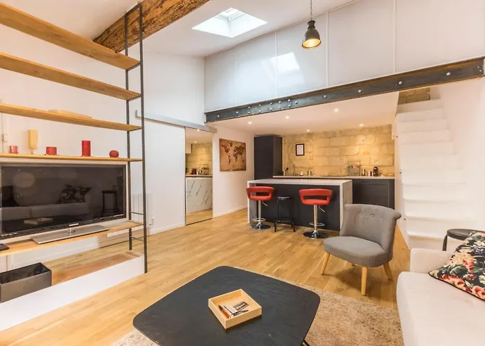 La Parenthese Roucher Montpellier - Duplex Climatise T2 Coeur Ecusson Meuble Toursime 3 Etoiles